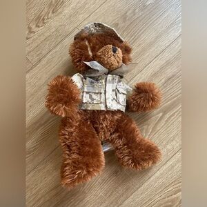 Canadian Forces Silent Soldier Brown Bear Creature Comforts Plush Toy